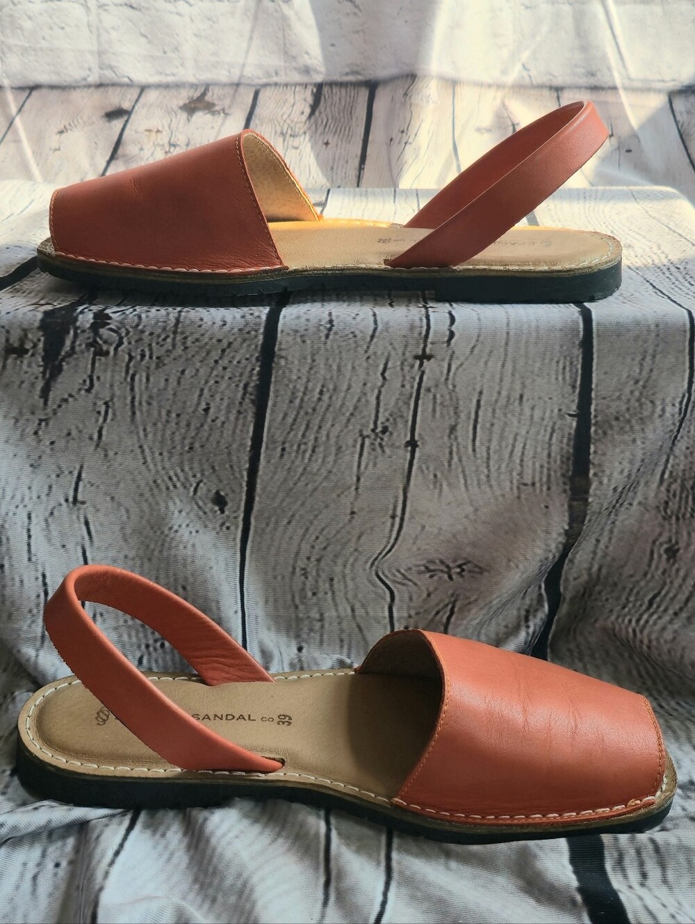 The Spanish Sandal Co- Classic Pumpkin sandals